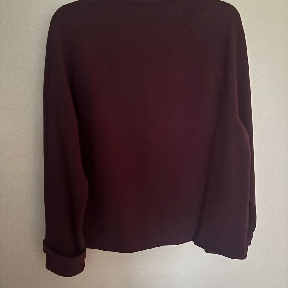 Ann Taylor Burgundy Women's Top